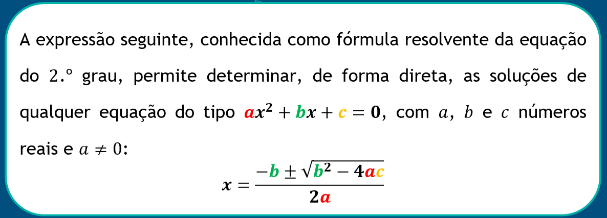 Fórmula resolvente | #EstudoemCasa@
